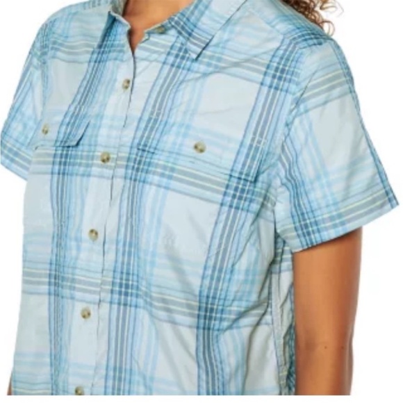 New! Eddie Bauer Women's Short Sleeve Adventure Top Size XLarge - Picture 6 of 13